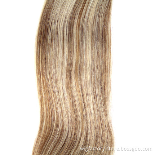 100 hair extensions P6/613 omber color bundles, piano colored omber straight bundles, piano double drawn hair collection